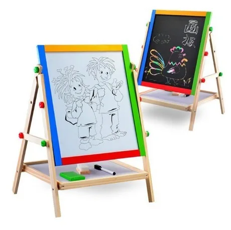 

Foreign Trade Children Color Sketchpad Magnetic Large Size Baby Learning Doodle Board 1-3 Years Old CHILDREN'S Toy Drawing Board
