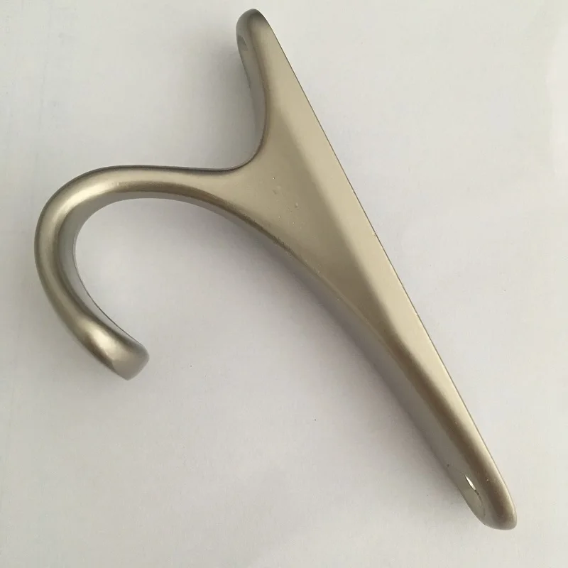 4pcs Good Quality Home Kitchen Wall Door Zinc Alloy Nickel Holder Hook Hanger For Hanging