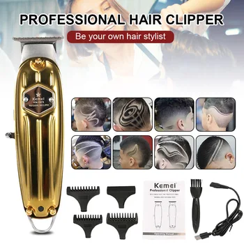 

100-240V Rechargeable Hair Trimmer Professional Hair Clipper Hair Shaving Machine Hair Cutting Beard Electric Razor