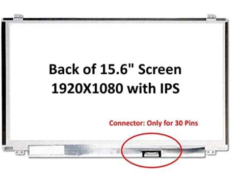 

15.6" Screen Compatible with VIVOBOOK F510UA IPS FHD 1080P Laptop Replacement Screen (Narrow Edge)