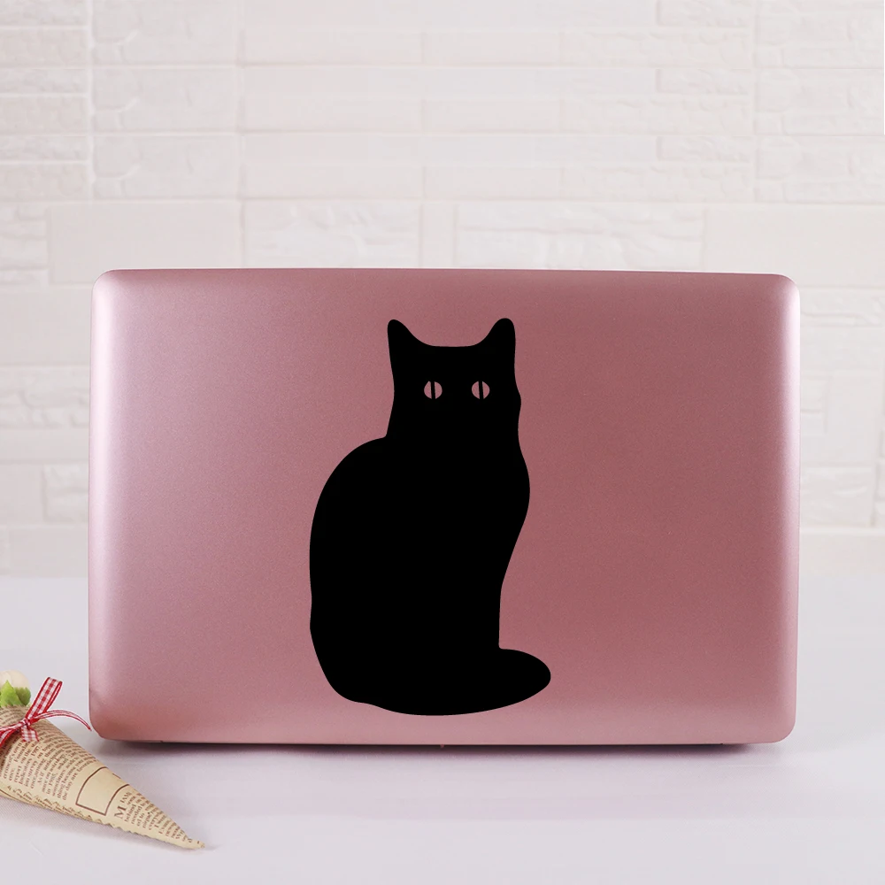 Cute Cat Laptop Sticker vinly stickers Art Decals For 11 12 13 15 inch laptop skin decoration | Компьютеры и офис