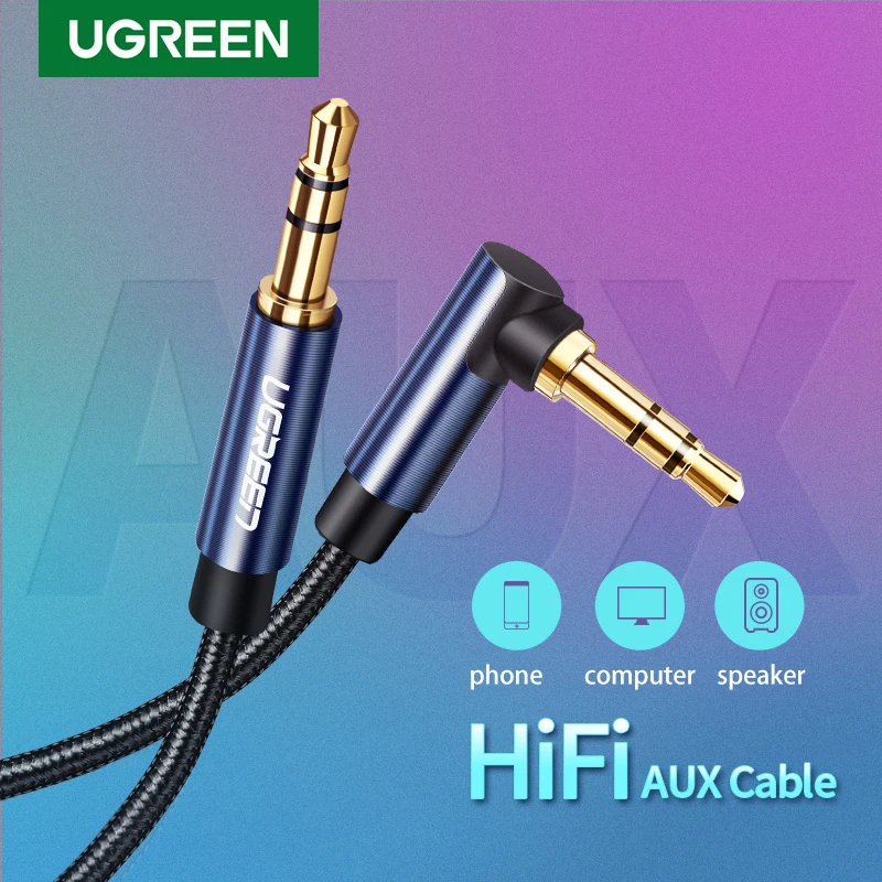 Opresor Presidente Mantenimiento Ugreen 3.5mm Stereo Jack Audio Extension Cable | 3.5mm Audio Cable 3.5 Jack  Male 5m - Audio & Video Cables - Aliexpress