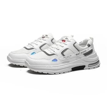 

2020 Men's Casual Skateboarding Shoes Outdoors Jogging Walking running Leisure Sneakers Breathable Flat Shoes Chaussure Homme