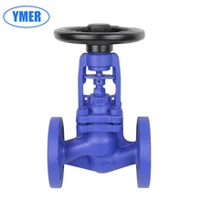 Фландер Стандартный сильфонный шаровой клапан, литой стальной шаровой клапан