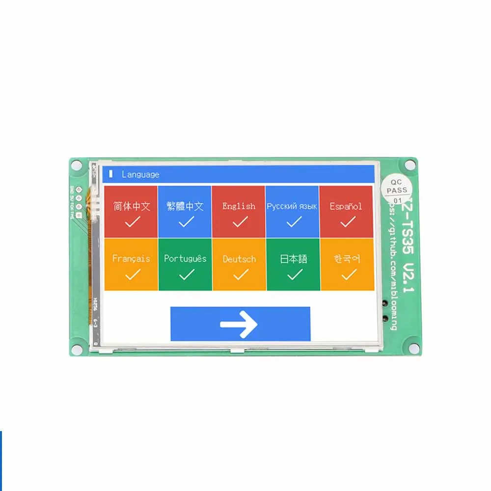 Jz-Ts35 3,5 дюймоый сенсорный дисплей информационное табло совместим с Ramps1.4 Mega2560 марлина 3D-принтеры аксессуары