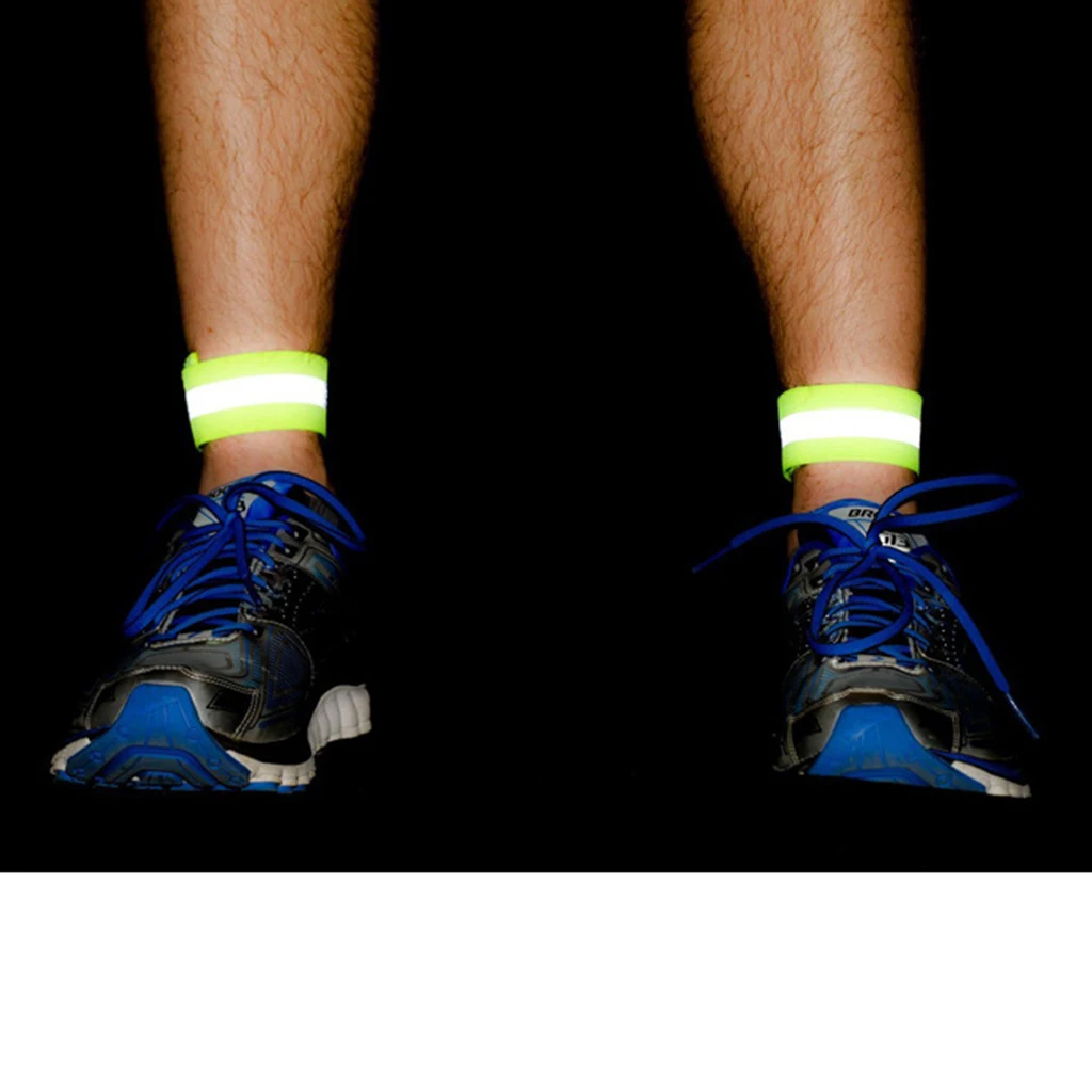 Reflective Vest Arm Band Belt Strap For Outdoor Sports Night Running Cycling