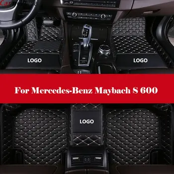 

Custom Fit XPE-Leather All Full Surrounded Waterproof car styling Car Floor Mats For Mercedes-Benz Maybach S 600