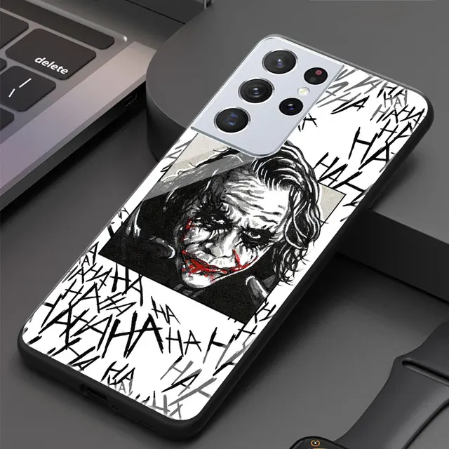 The Joker Joaquin Glass Cover for Samsung Galaxy S20 FE S21 S20 Ultra S10 Lite S10E S9 S8 Plus Luxury Soft Edge Case Shell T08