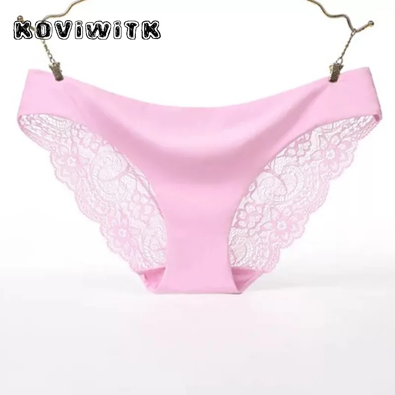 Light pink Летнее Сексуальное цветочное бикини, кружевные стринги, черные трусы, с вырезами, нейлоновые женские трусики, модное нижнее белье с низкой посадкой, прозрачное, Трендовое, femme - Цвет: Light pink
