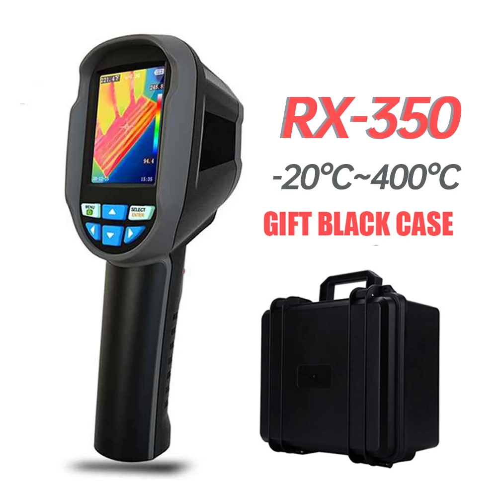 A-BF Infrared Thermal Imager RX-350 Industrial Floor Heating Detection 80*60 IR Pixels -20°C~400°C Thermal Imaging Camera