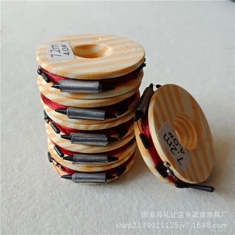 

Quad Wood Grain Handmade jing bang Line Group Convenient Line Group Fishing Gear