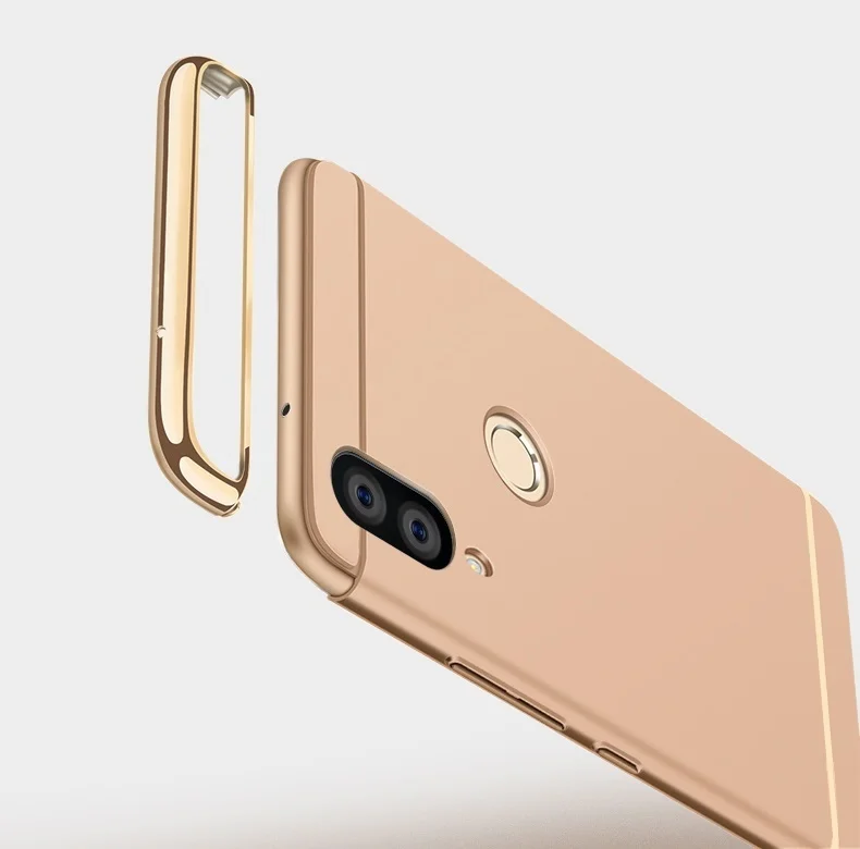 Чехол для huawei Nova 3, чехол Nova 3i, роскошный, Королевский, золотой, с металлическим покрытием, ТПУ, жесткий съемный чехол 3 в 1 для huawei Nova 3