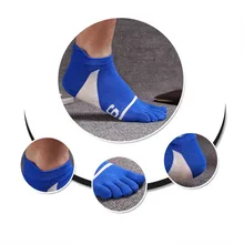 Женские носки, отделенные пальцами, эластичные, формирующие короткие носки, всесезонные, Нескользящие, прочные носки