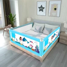 1,2/1,5/1,8/2 м новорожденный портативный синий дорожный детский манеж Регулируемый 80 см ограждение безопасности дети ограждение дома