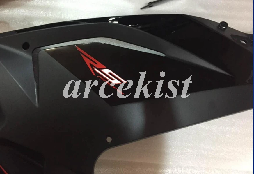 Мотоцикл литья под давлением ABS полный обтекатель комплект подходит для Aprilia RS125 06 07 08 09 10 11 RS 125 2006-2011 набор кузова черный