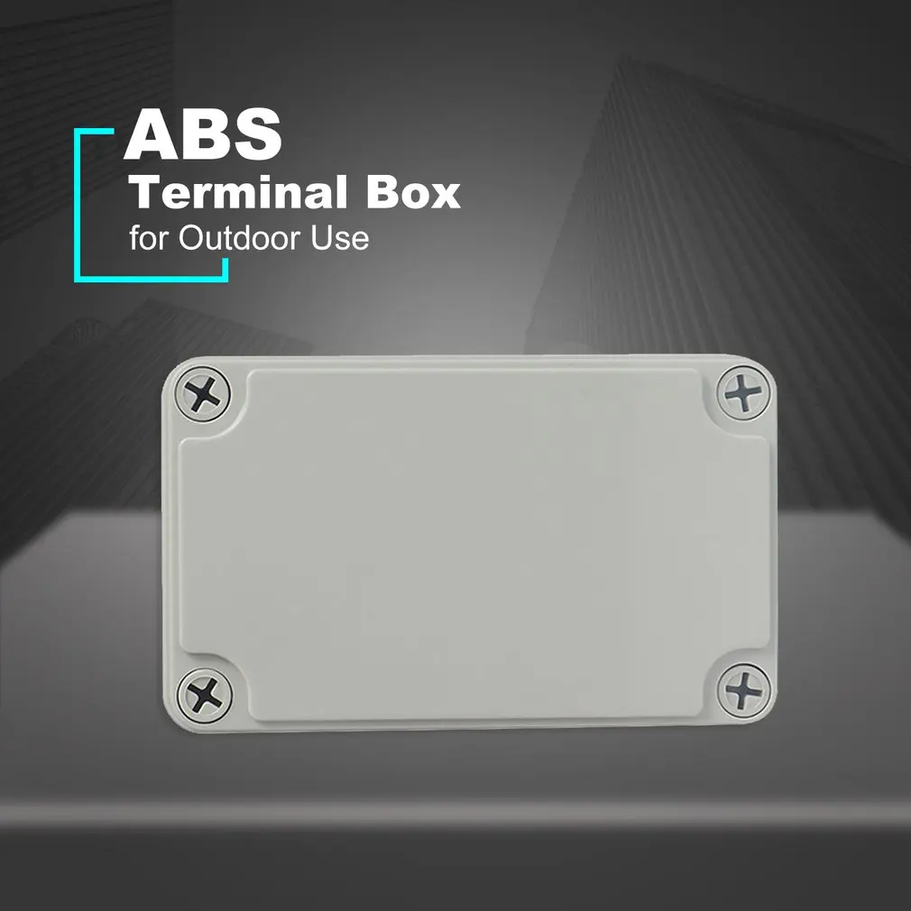 

Plastic Enclosure Box Electronic Project Instrument Case Waterproof Electrical Project Box Outdoor Junction Box Housing