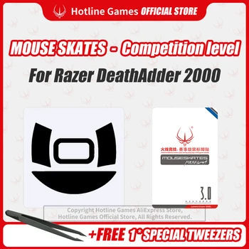 

Hotline Games 3.0 Competition Level Mouse Skates Mouse Feet Pad for Razer DeathAdder Essential 0.28mm/0.6mm Thickness