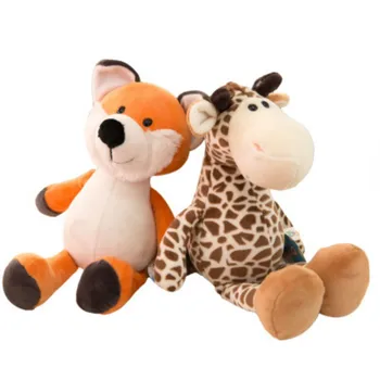 

Dog Toys Simulated Forest Animal Doll Series Plush Toys Sleeping Toys Pet Dog Interactive Toys Bite-resistant Plush Molar Toys