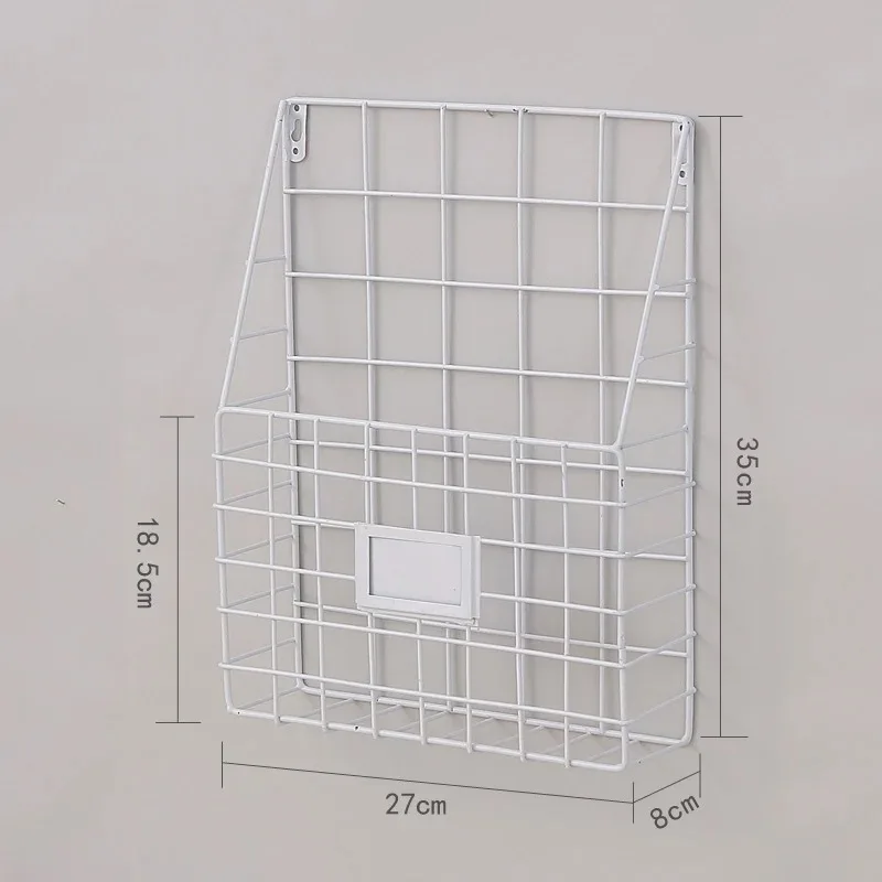 Железный настенный подвес полка журналы-газеты книжная полка для хранения Организатор Подставка для книг книжный шкаф Estanteria Revistero Pared
