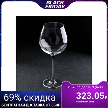 

Wine glass "Bonitas", 660 ml, 11.5 × 24 cm, transparent color