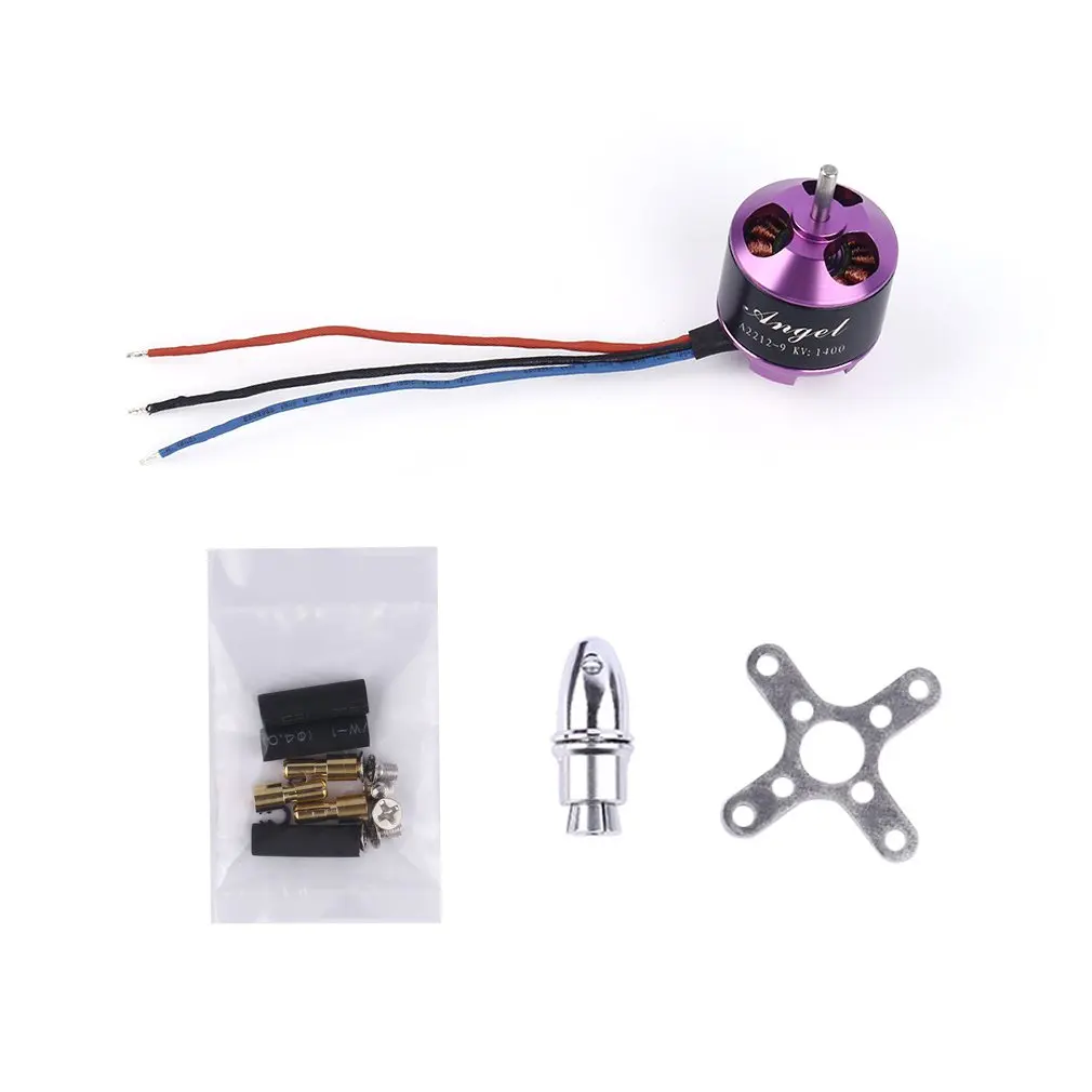 

Multi-Copter Quad Angel A2212 KV1400/A2212-13 KV980 Brushless Motor For Airplane