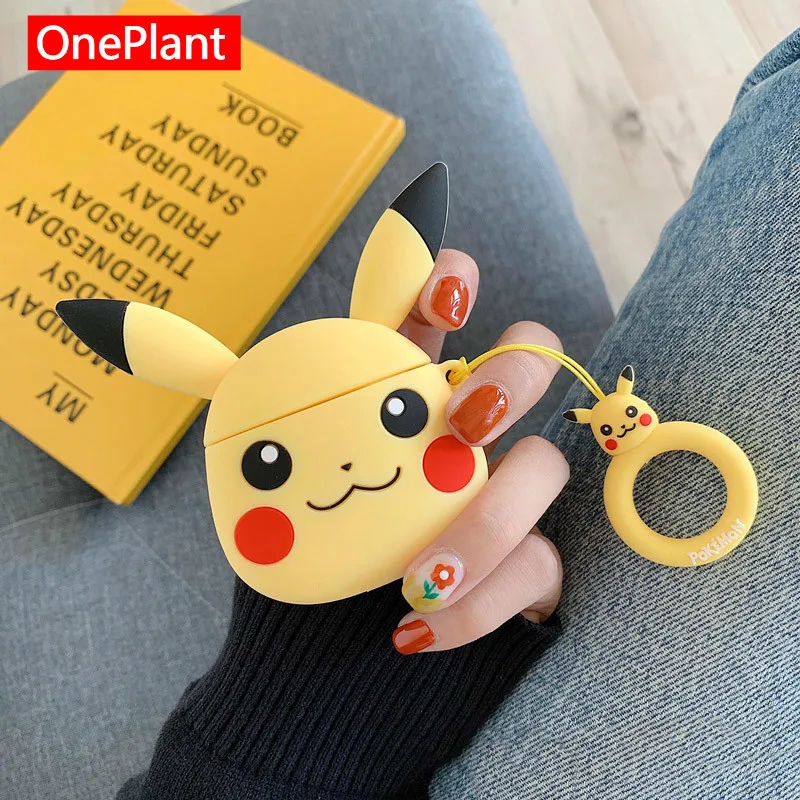 Cartoon Pokemon Pikachu Wireless Bluetooth Earphone Case For Apple AirPods Silicone soft Headphones Cases For Airpods2 Cover