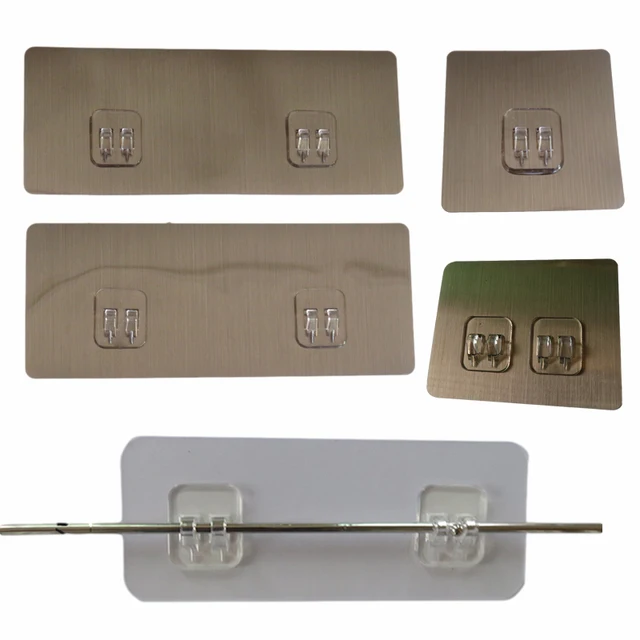 5/10Db Ragasztó Falhorog Fogas Erős Átlátszó Horgok Szívócsupa Szívó Fal Tartó Konyhai Fürdőszoba Horgokhoz