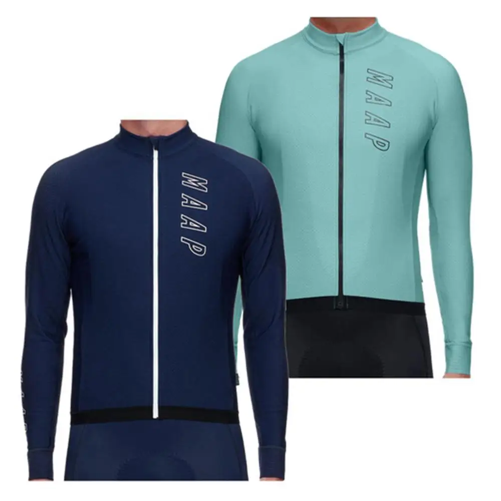 

MAAP Cycling Jacket Winter Cycling Thermal Fleece Clothes Custom cycle Warm MTB Bike Clothing Jacket Downhill Bicycle Long Wear