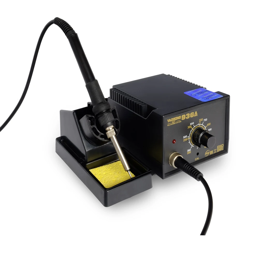 Yaogong 936A Bga новый двойной цифровой Smd паяльная станция горячего воздуха пистолет