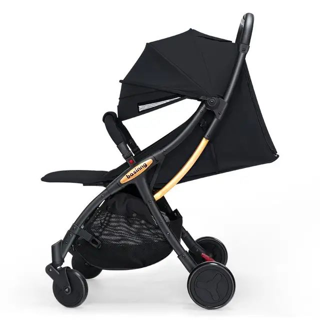$US $111.86  One-click car newborn baby stroller lightweight folding shock-absorbing high landscape can sit recl