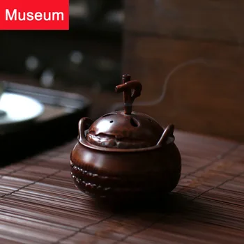 

Bamboo Root Incense Burner Bamboo Incense Burner Incense Furnace Sandalwood Furnace Buddhism Incense Burner Teahouse Coil