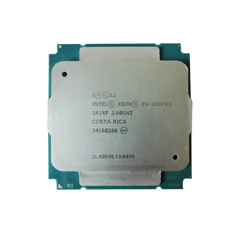Intel Xeon E5 2697V3 2697 V3 Processor 14-Core 2.60Ghz 35Mb 22nm Lga 2011-3 tdp 145W Cpu | Компьютеры и офис