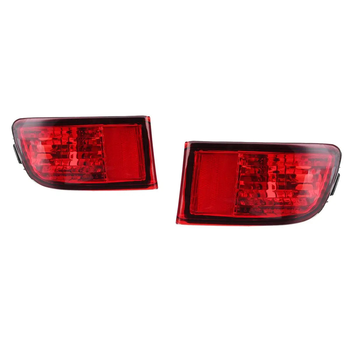 Задний отражатель бампера для Toyota Land Cruiser Prado 120 2002 2003 2004 2005 06 07 08 2009 1 пара|Фара авто