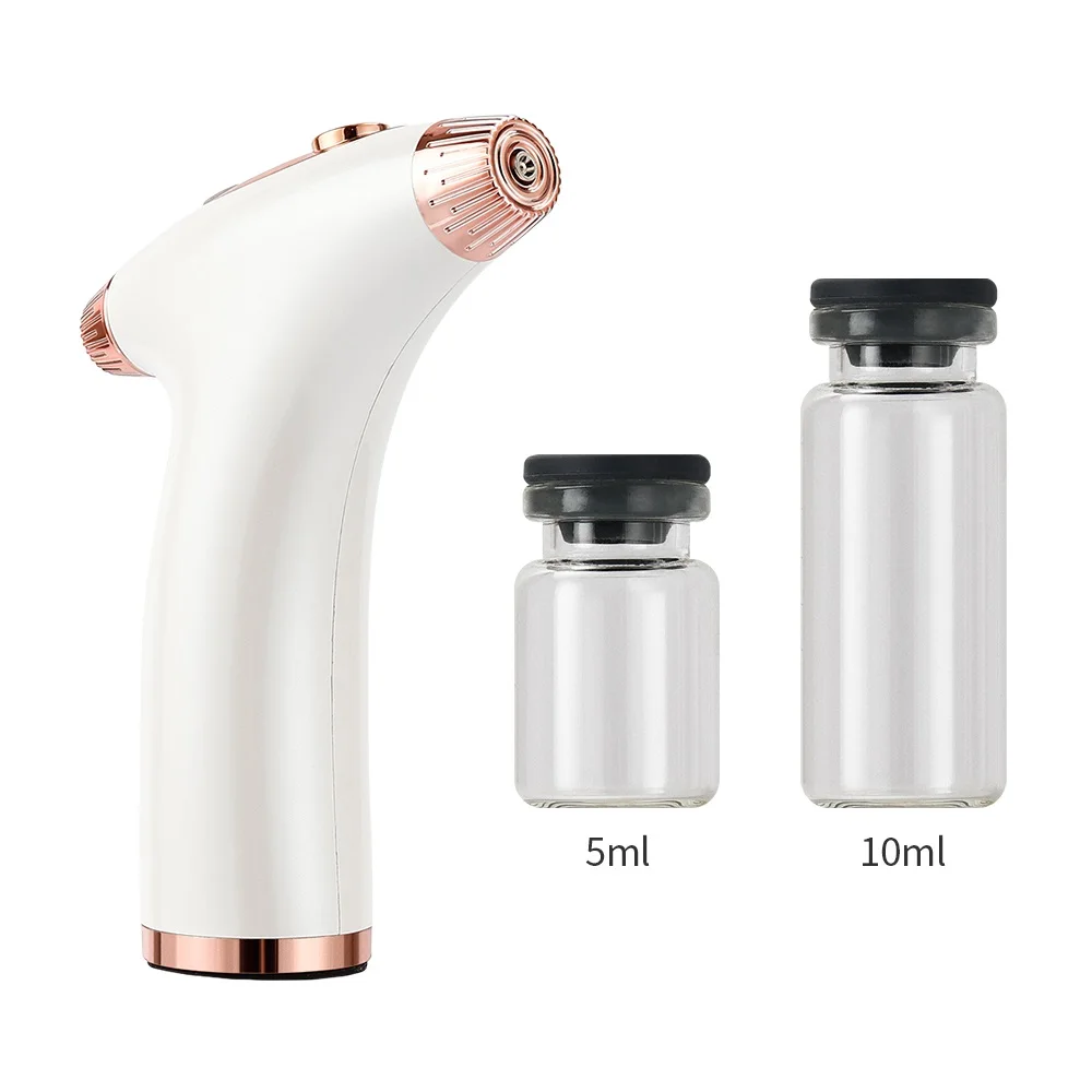 

New Hydrating Oxygen Meter High Pressure Air Pump Water Sprayer Portable Hydration Nano-Scale Oxygen Injector Skin Beauty Device