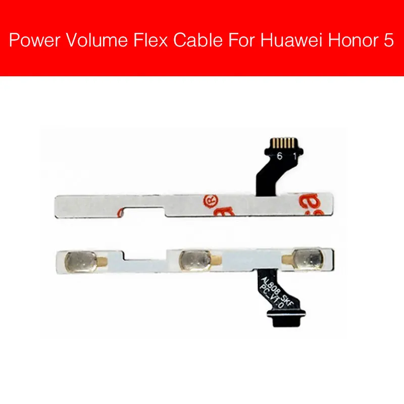 

On/Off Power & Volume Flex Cable For Huawei Honor 5 5A 5C 5X Power Volume Side Key Switch Flex Cable Replacement Parts