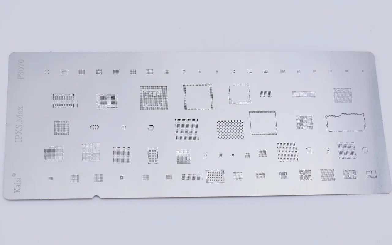IC Chip BGA Reballing Stencil Kits Set Solder template for iphone XS Max XR X 8 7 6s 6 plus SE Motherboard