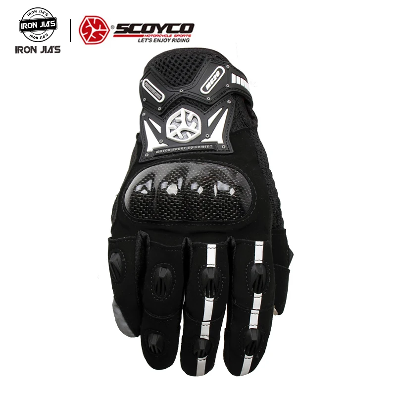 

SCOYCO Motorcycle Gloves Touch Screen Breathable Guantes Moto Full Finger Protective Luva Motociclista Alpine Motocross Stars