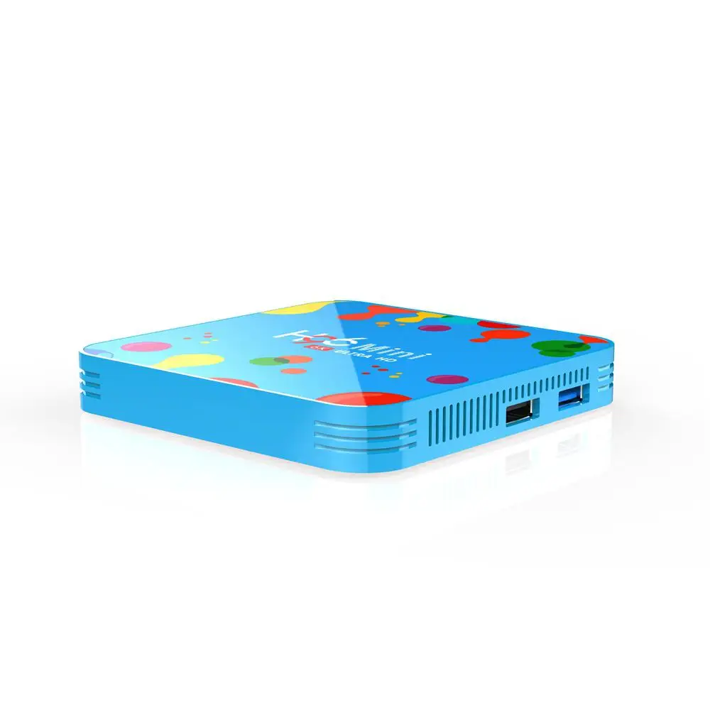 H96 ТВ коробка Мини-Камера Allwinner H6 4 ядра 64 бит Смарт ТВ коробка H.265 Wi-Fi HD, 4 Гб+ 32G 4G+ 128G компьютерной приставки к телевизору для ОС Android 9,0 r60