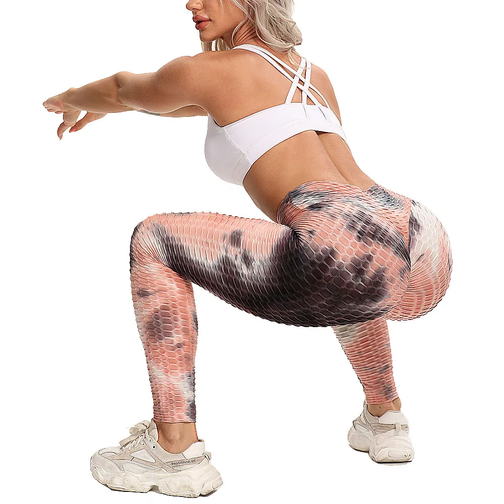 Euro Size Leopard Print Sport Legging Premium Women Hight Waist Push Up Gym  Tight Squat Proof Fitness Jogging Yoga Pant - AliExpress