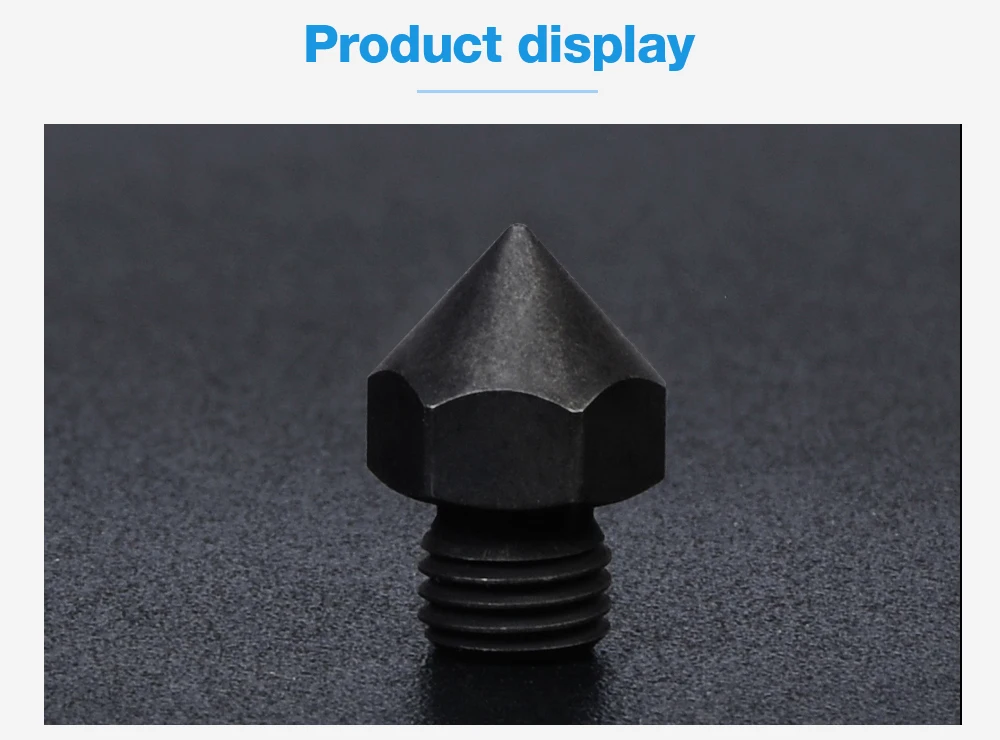 GmFive CR-10S Pro закаленное Сталь сопла 0,2/0,4/0,6/0,8 мм J-head 1,75 мм нити cr10S PRO Ender3 M6Hotend нить для 3D-принтеры