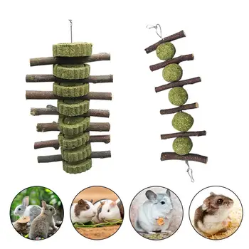 

Pet Chew Toy Rabbit Teeth Toys Small Pets Hamster Grinding Teeth Cake Cookie Animals Rabbit Chinchilla Guniea Pig Molar Chew Toy