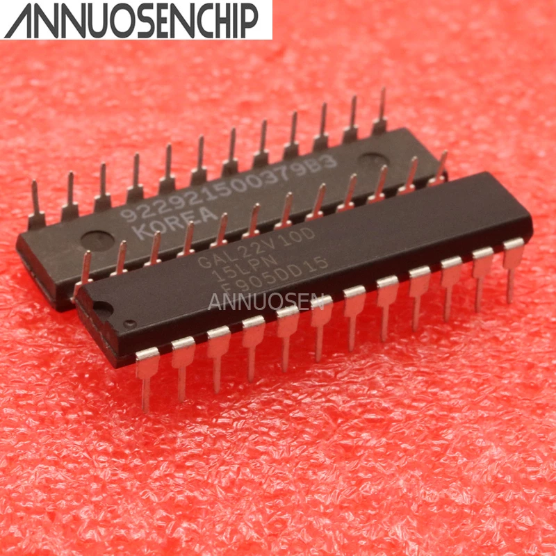 10pcs Gal22v10d10lp Gal22v10 Dip24 Gal22v10d-10lp New Original ...