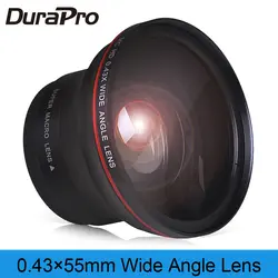 55 мм 0.43x профессиональный HD широкоугольный объектив (с макросъемкой) для sony Alpha SLT-A99V, A99II, A99, A77II, A77, A68, A58 A57 A65