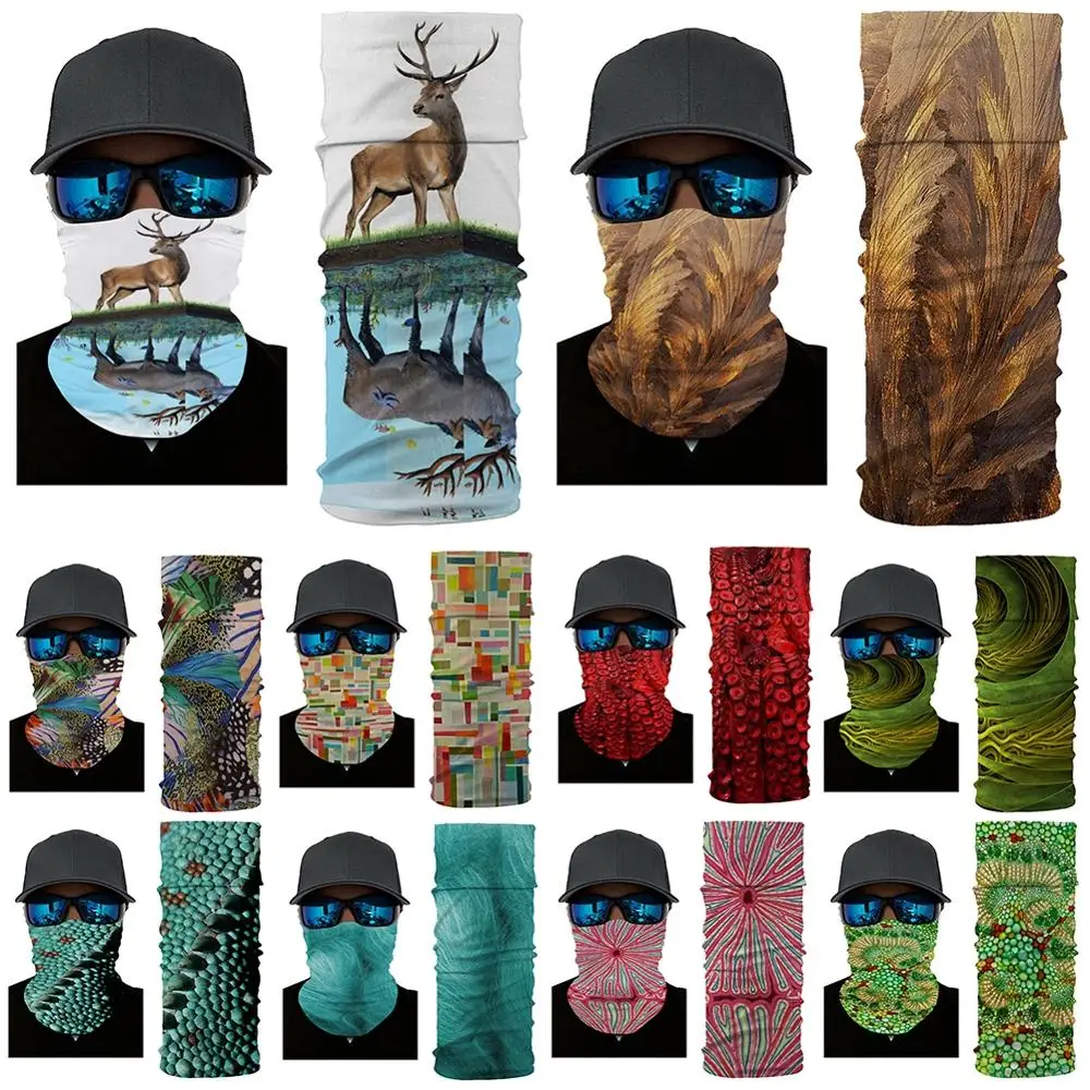 

New Dustproof Scarf 2020 Neutral Magic Tube Head Face Neck Turban Scarf Sports and Leisure Style Multifunctional Turban