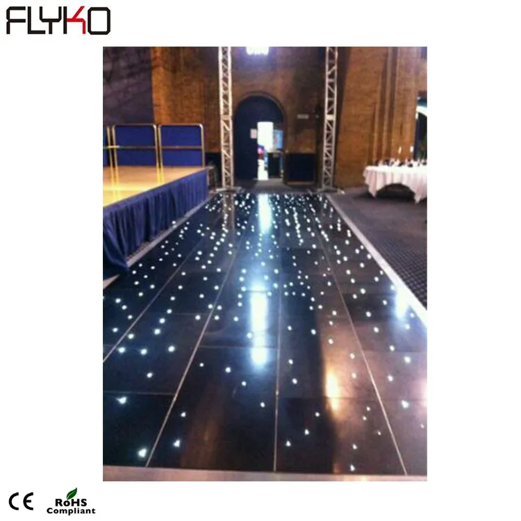 Гуанчжоу популярный светодиодный звездным СВЕТОДИОДНЫЙ танцпол 60*120 см