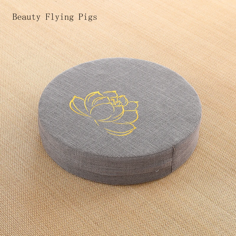40X6CM Yoga Meditate PEP Hard Texture Meditation Cushion Backrest Pillow Japanese Tatami Mat Removable and Washable inflatable yoga cushion