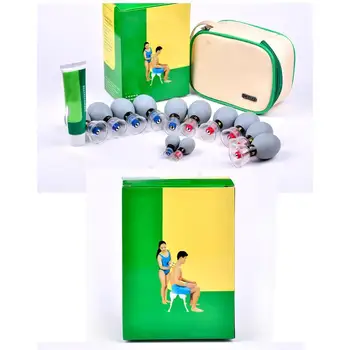 

12Pc Cupping Device Utility Effective Plastic Cupping Device Set for Men Women Cuppingin stock