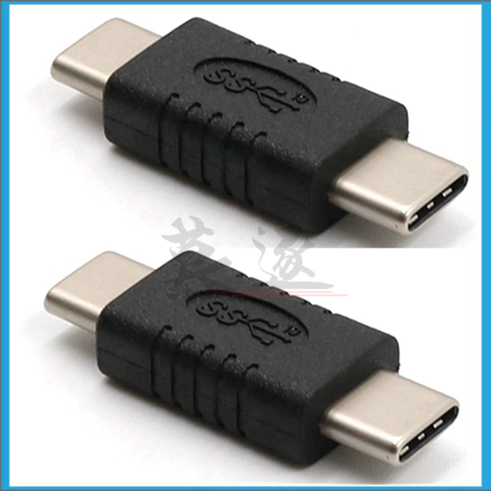 1 шт. переходник Папа-папа с разъемом USB 3 типа C прямой миниатюрный | Электроника