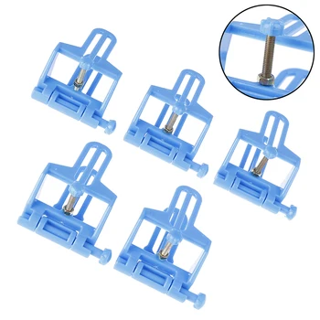 

5Pcs Dental Disposable Blue Simple Denture Articulators For Dental Lab Tool