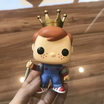 

Original Funko pop Secondhand Chucky Funko Freddy Vinyl Action Figure Collectible Model Loose Toy No Box